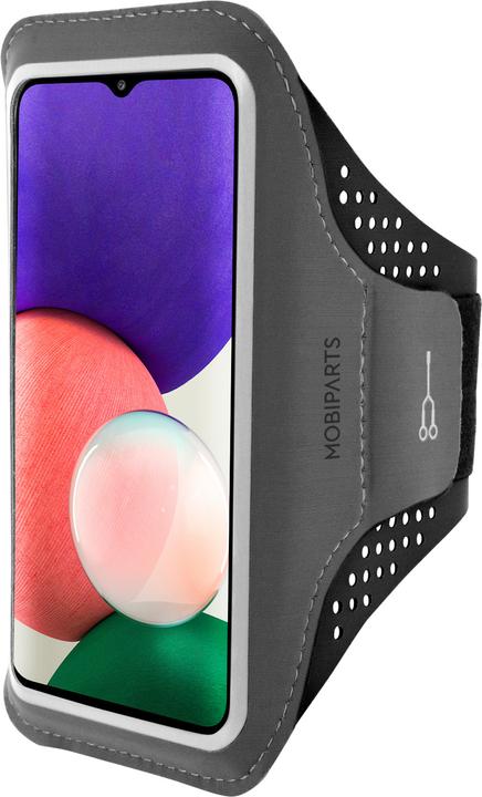 Produktbild Mobiparts Comfort Fit Sport Armband Samsung Galaxy A22 5G (2021) Black