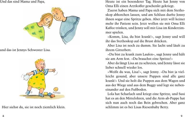 Produktbild Jenny ist meistens schön friedlich (Deutsch, Kirsten Boie, 2012)
