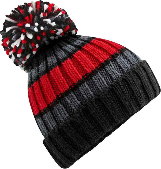 Actual product image Beechfield Hygge Striped Cap (One size)