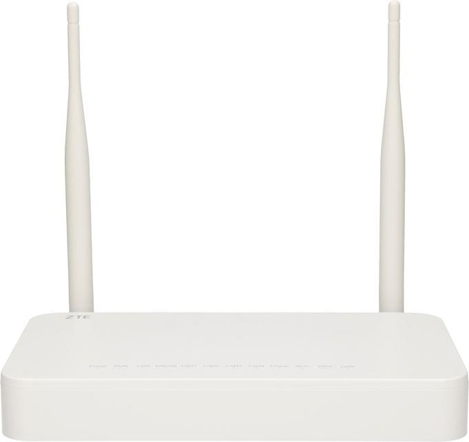 Actual product image ZTE ZXHN F670L | ONT | WLAN, 1x GPON, 4x RJ45 1000Mb/s, 1x RJ11, 1x USB