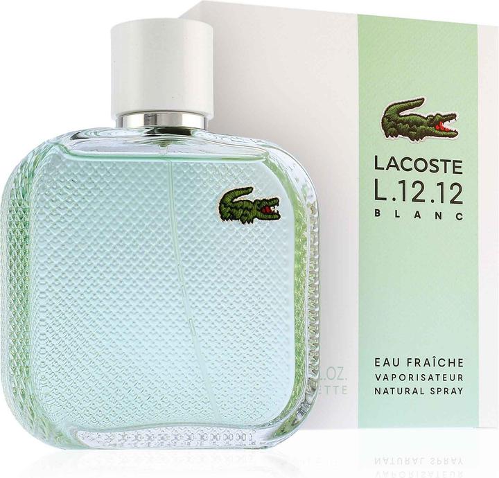 Actual product image Lacoste L.12.12 Blanc Eau Fraiche EDT 100 ml (Eau de toilette, 100 ml)