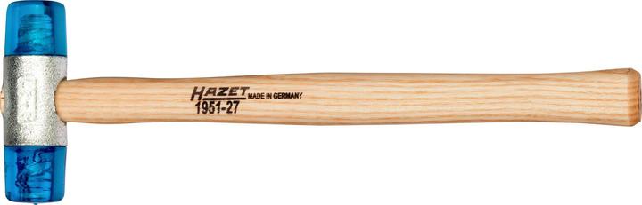Actual product image HAZET Plastic soft-faced hammer ∙ low rebound 1951-27 ∙ 27 mm (215 g)