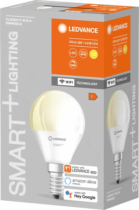 Actual product image Ledvance Classic P (E14, 5 W, 470 lm, 1 x, F)