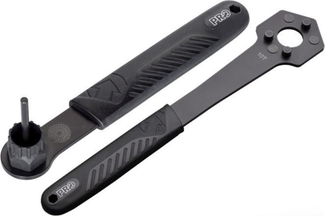 Actual product image PRO CASSETTE REMOVAL/MOUNTING TOOL SET PRTL0104+PRTLB092, BLACK
