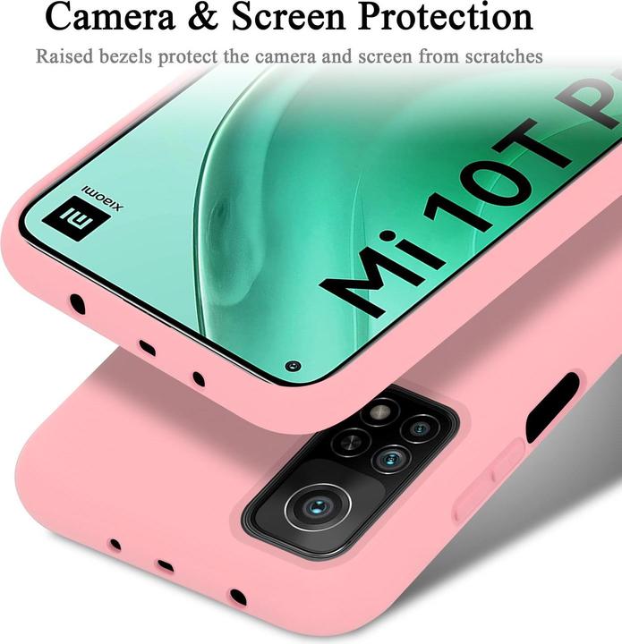 Produktbild Cadorabo TPU Liquid Silicone Case Cover (Xiaomi Mi 10T, Xiaomi Mi 10T Pro)