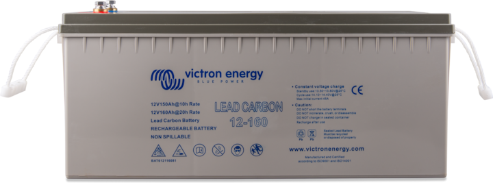 Immagine prodotto Victron Energy Batteria al piombo carbone 12V/160Ah (M8) (12 V, 160 Ah)