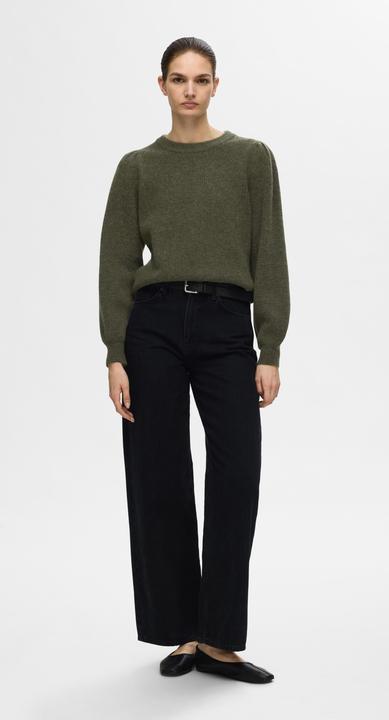 Image du produit Selected Femme Pull en maille à manches longues (XS)