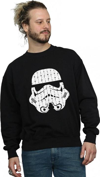 Produktbild Star Wars Christmas Stormtrooper Helmet Sweatshirt (XXL)