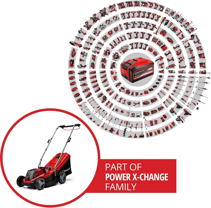 Productafbeelding Einhell GE-CM 18/33 Li (Oplaadbare batterij)