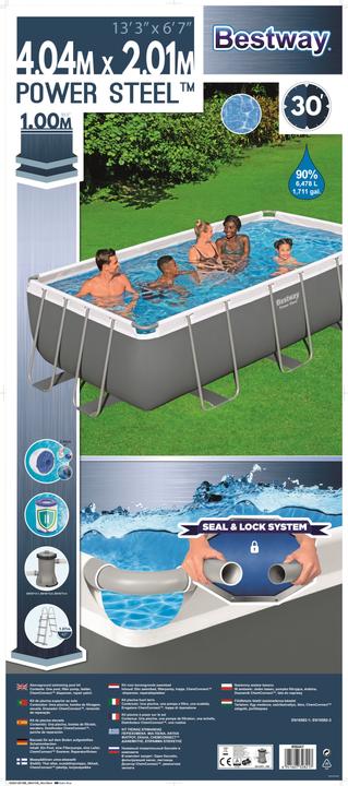 Produktbild Bestway Power Steel Set (404 x 201 x 100 cm)