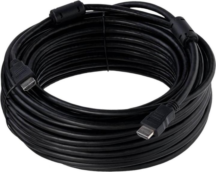 Produktbild Akyga HDMI - HDMI Kabel 20m schwarz (AK-HD-200A) (20 m, HDMI, 1.4)