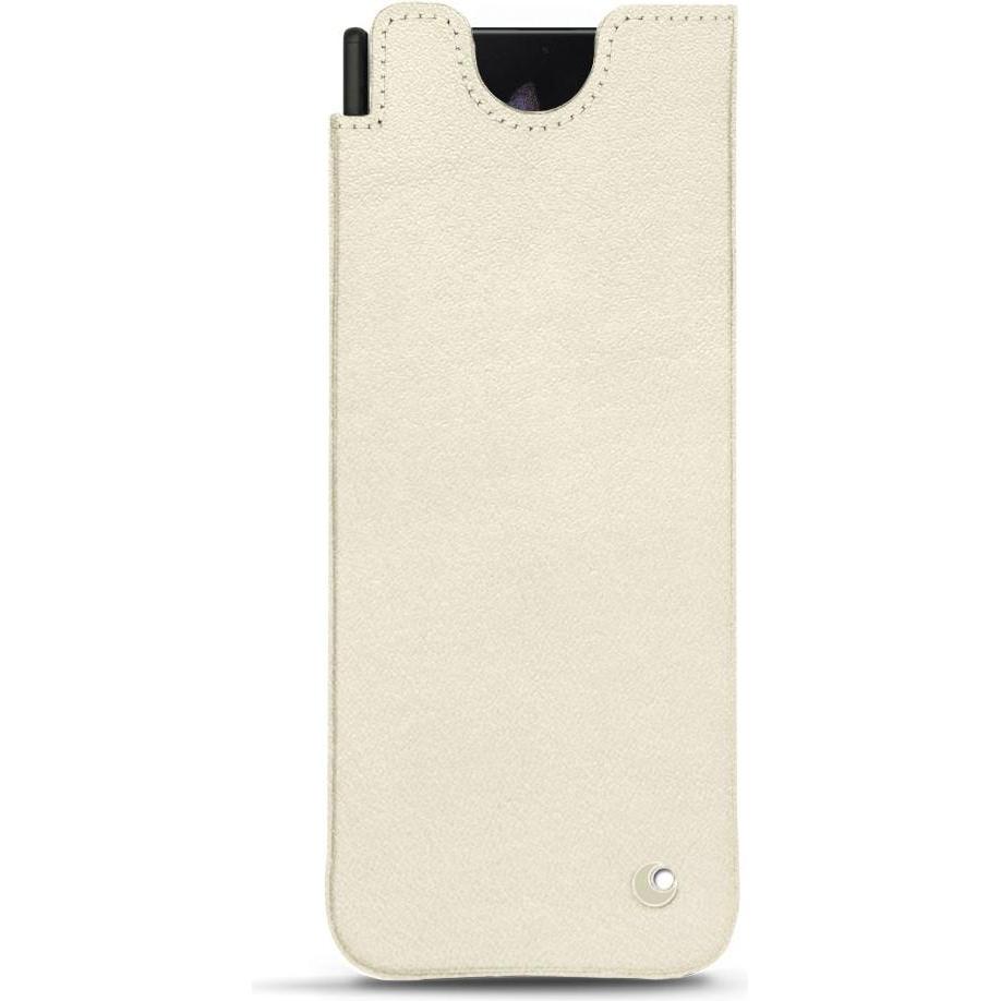 Noreve Lederschutzhülle (Samsung Galaxy Z Fold3), Smartphone Hülle, Weiss