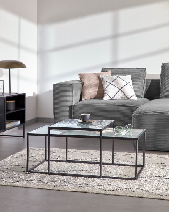 Image du produit Kave Home Blok (3 places, Canapé d'angle)