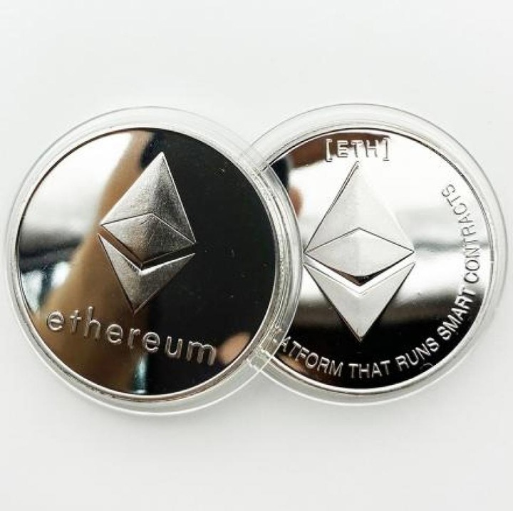 Actual product image Crypto Novelty Ethereum Cryptocurrency Souvenir Novelty Item Coin