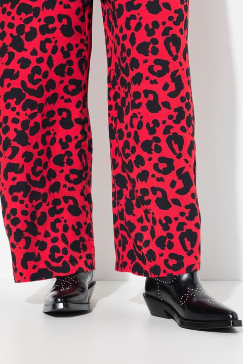 Actual product image Angel of Style Hose, weit und gerade, Animal-Print, Elastikbund (50)