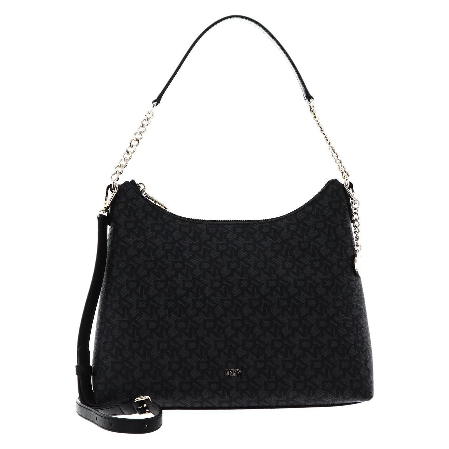 Dkny, Damen, Handtasche, Bryant Hobo Bag, Schwarz
