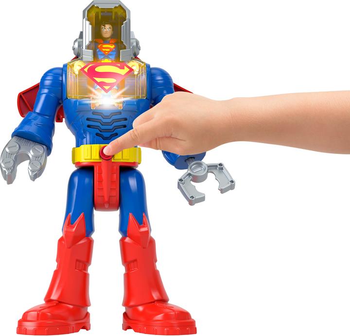 Image du produit Imaginext DC Super Friends Superman Insider en exo-costume