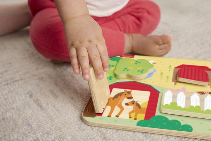 Immagine prodotto Fisher-Price Gioco in legno per fare il bau bau