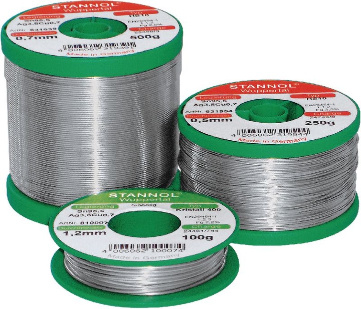 Actual product image Donau Solder wire unleaded Sn99 coil 100 g (Solder)