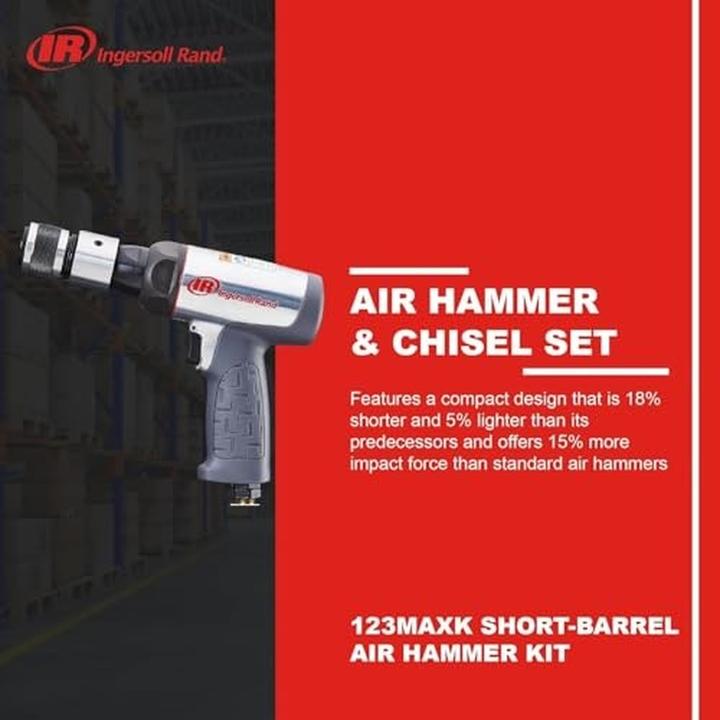 Produktbild Ingersoll 1892 Ingersoll Rand 123MAXHK Druckluft Hammer Kit (Druckluft, Abbruchhammer, Meisselhammer)