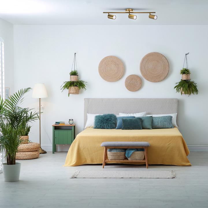 Image du produit Activejet SPECTRA triple or Plafonnier Spot mural en bande GU10 pour salon (GU10)