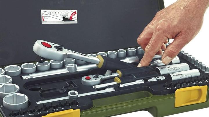 Actual product image Proxxon Socket wrench set (1/2")