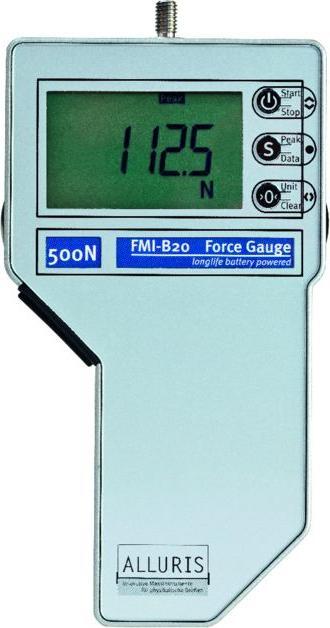Actual product image Alluris FMI-B20 Digital peak force measuring device