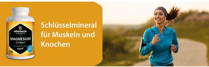 Produktbild Vitamaze Magnesiumcitrat (1 Stk., Kapseln, 157 g)