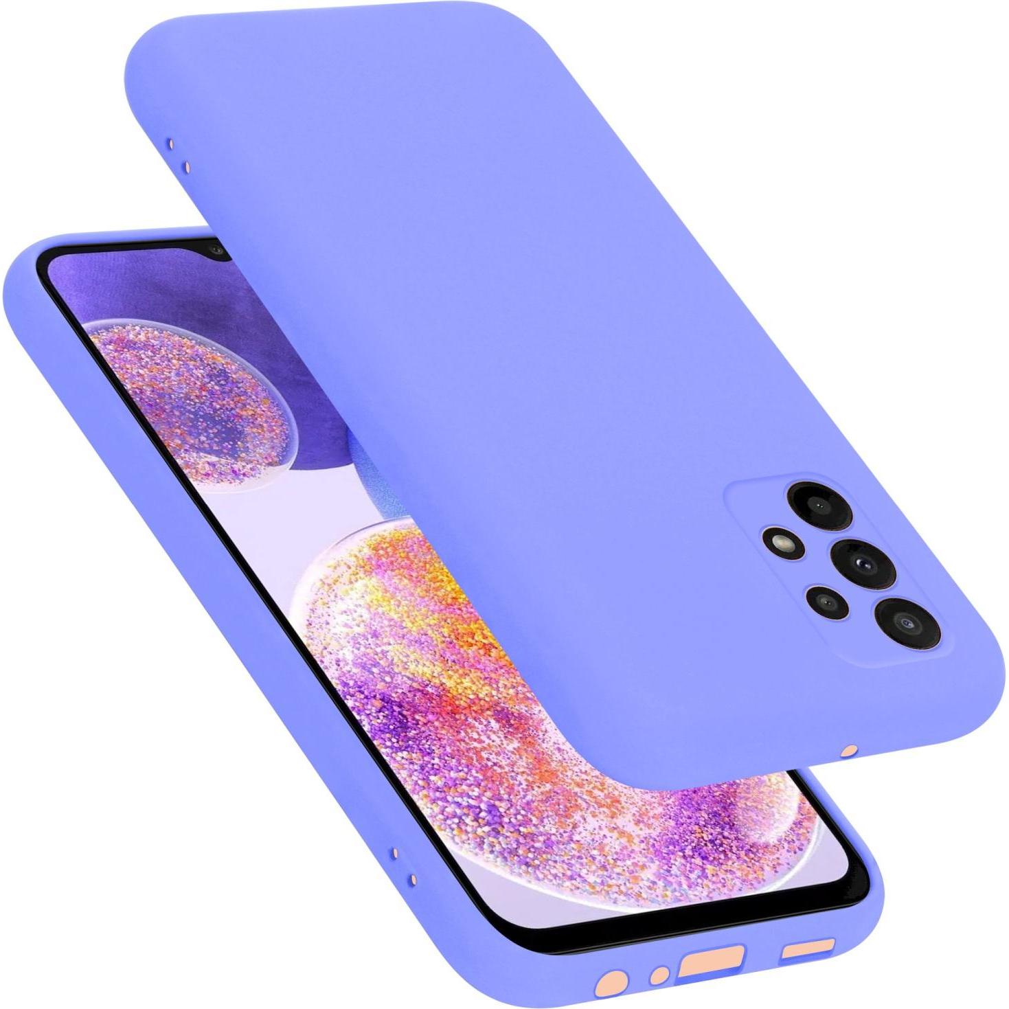 Cadorabo TPU Liquid Silicone Case Hülle für Samsung Galaxy A23 4G / 5G (Samsung Galaxy A23 5G, Samsung Galaxy A23), Smar...