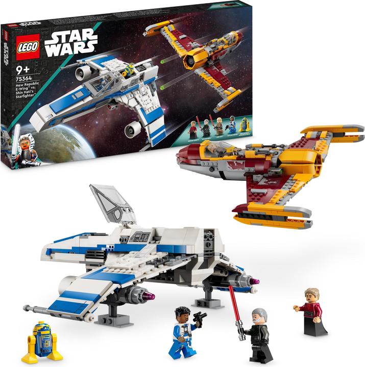 Produktbild LEGO New Republic E-Wing vs. Shin Hatis Starfighter (75364, LEGO Star Wars)
