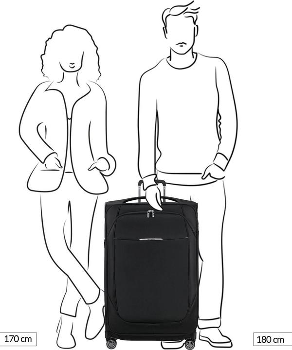 Produktbild Samsonite Re-Lite Trolley mit 4 Rollen erweiterbar 78cm