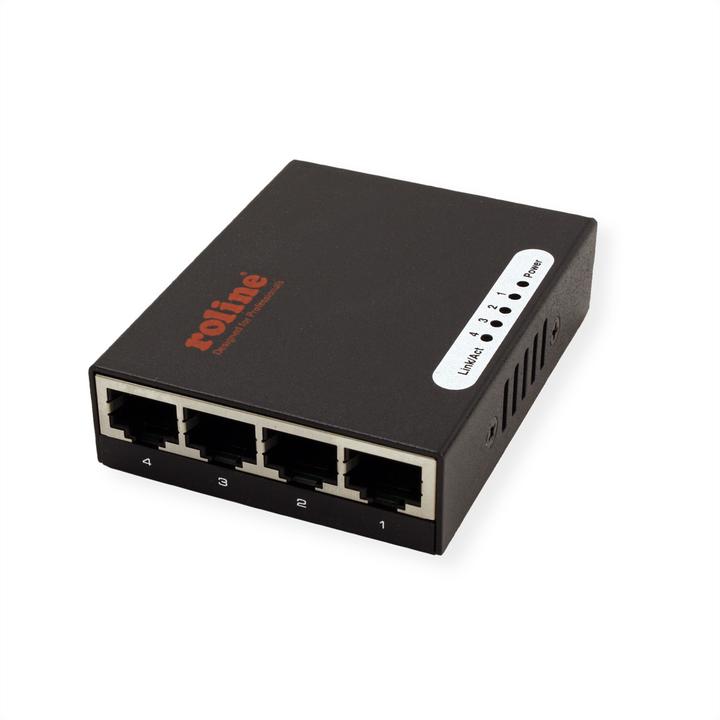 Produktbild Roline Gigabit Eth. Switch (4 Ports)