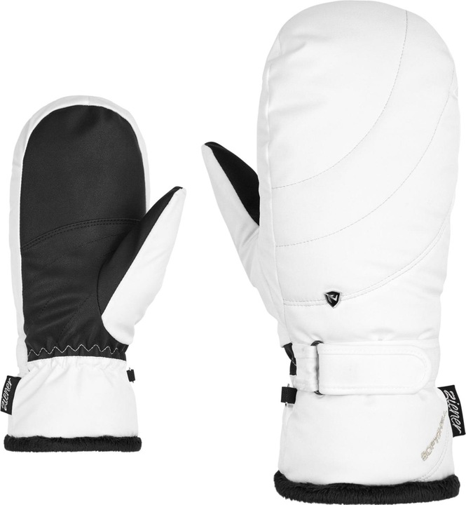 Produktbild Ziener Alpine Damen Ski Fäustling Primaloft KAHLIA weiss - 6 (6)