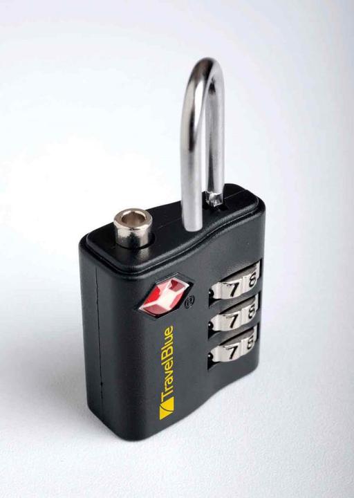 Actual product image Travel Blue TSA combination lock (Locks & Trailers)