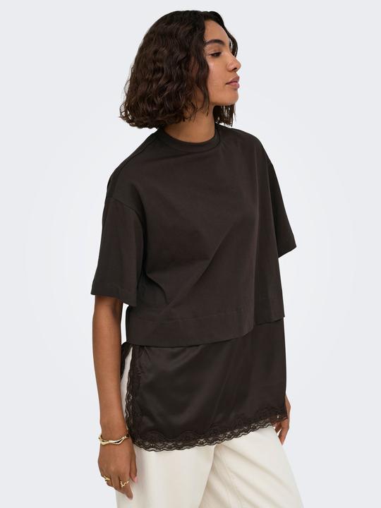 Produktbild Only Onlmexa S/S Tee Lace Top Wvn (M)