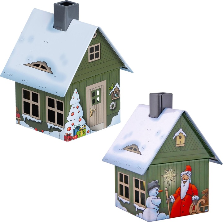 Crottendorfer 2205 - Affumicatoio in metallo "Christmas", 98 mm