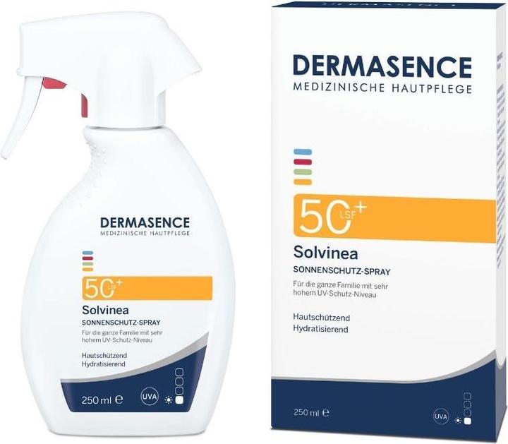 Produktbild Dermasence Solvinea Spray LSF50+ (Sonnenspray, SPF 50+, 250 ml)