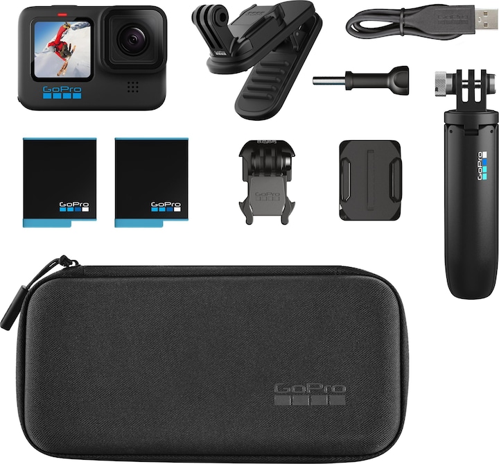 Produktbild GoPro Hero10 Accessory Bundle (60p, WLAN, Bluetooth)