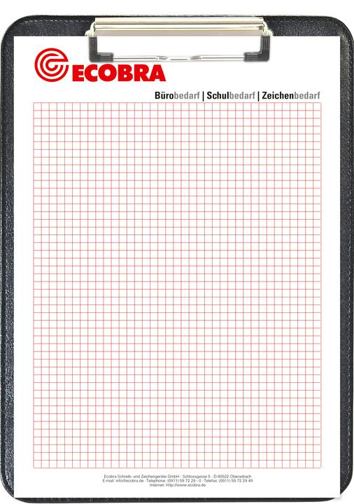 Immagine prodotto Ecobra Piani di scrittura in pelle artificiale (16 x 24 cm)