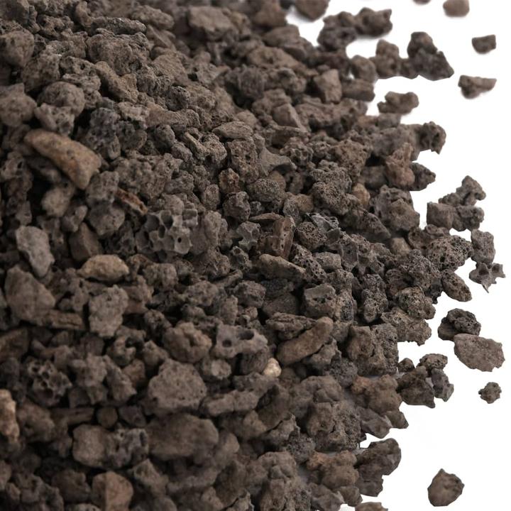 Produktbild vidaXL Basalt-Kies 25 kg Schwarz 5-8 mm,Farbe: Schwarz,Material (Dekoration, sonstige Gegenstände)