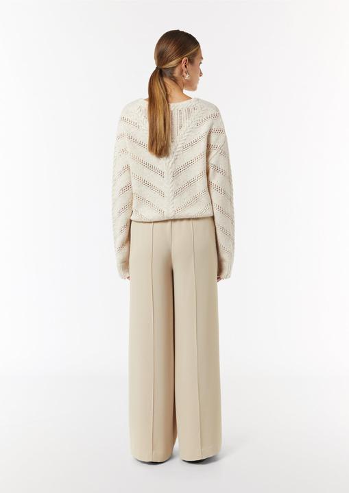 Produktbild Comma Strickpullover Strickpullover mit zarten Pailletten (M)