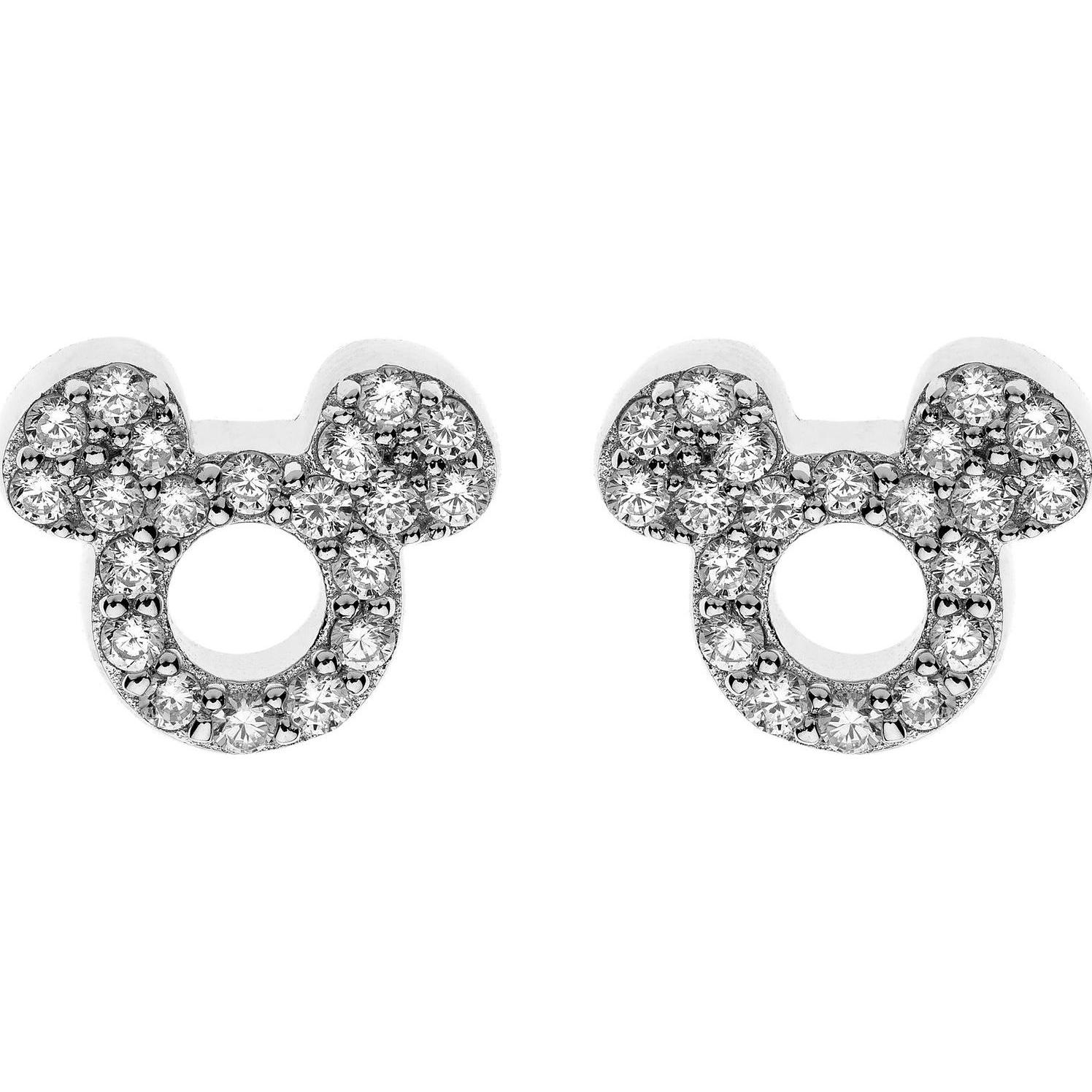 Disney, Ohrringe, Jewelry Ohrstecker Mickey Mouse, (925er Silber)
