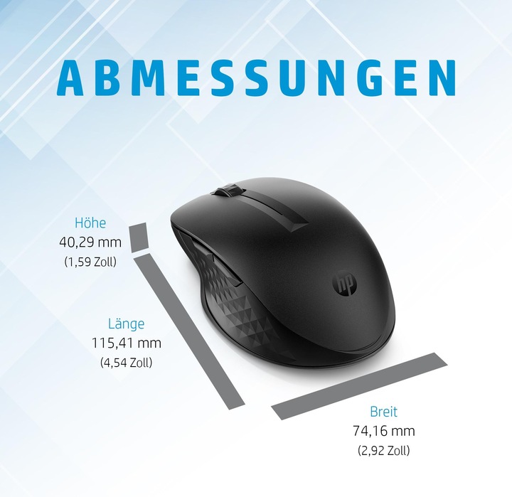 Productafbeelding HP 435 Wireless Maus Multi-Device (Draadloze)