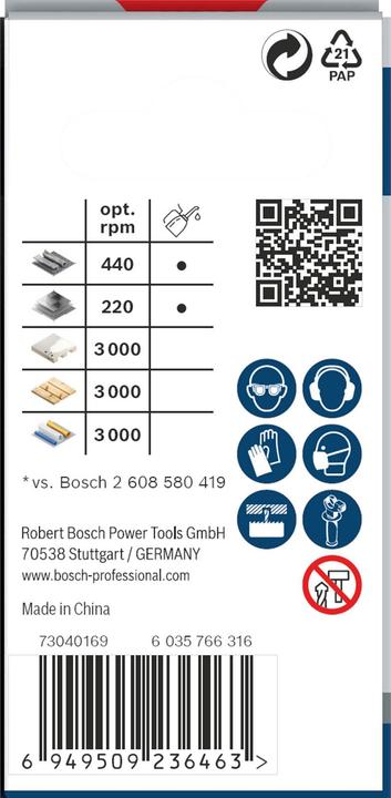 Actual product image Bosch Professional Zubehör PRO Multi material hole saw, 20 mm, with thread (20 millimetres)