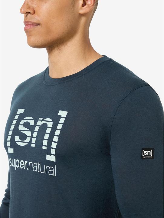 Immagine prodotto Super Natural Grid Logo L/S (M)
