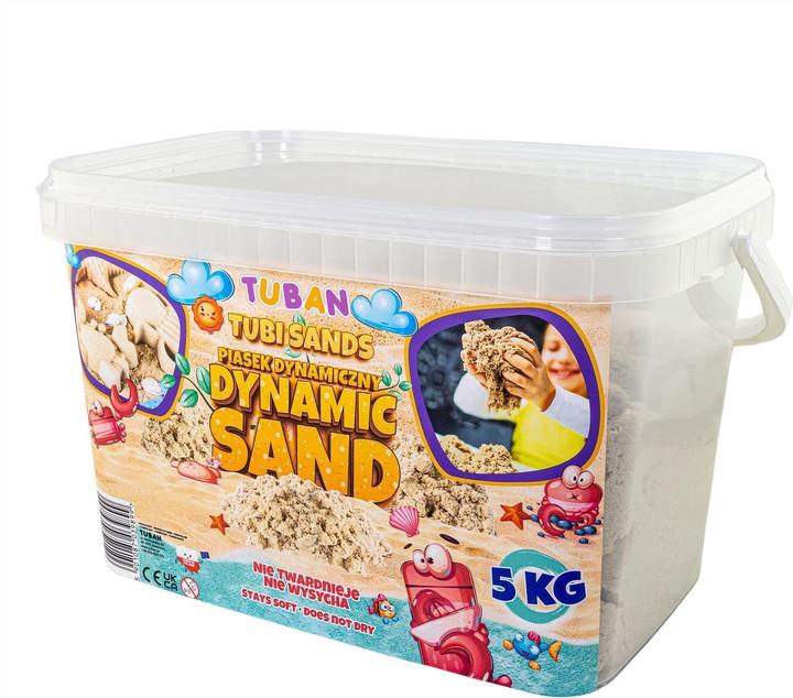 Productafbeelding Tuban Dynamisch zand 5kg in doos, naturel