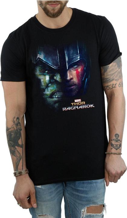 Produktbild Universal Textiles Hulk Split Face TShirt aus Baumwolle (L)