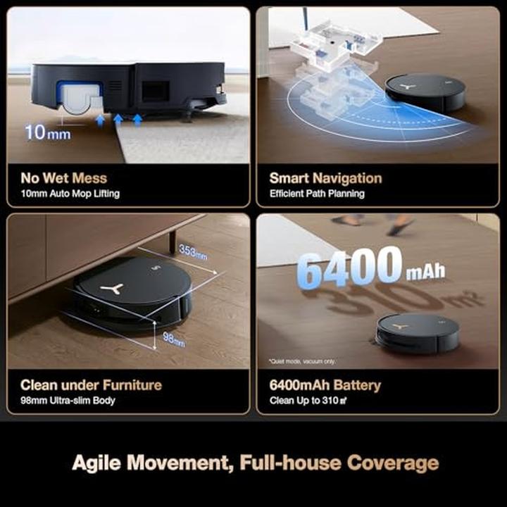 Actual product image Ecovacs X8 Pro Omni (Vacuum mopping robot)