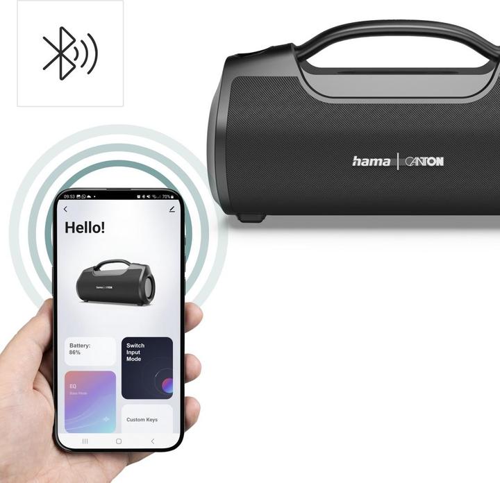 Actual product image Hama Mate Pro MK II (16 h, Rechargeable battery operated)