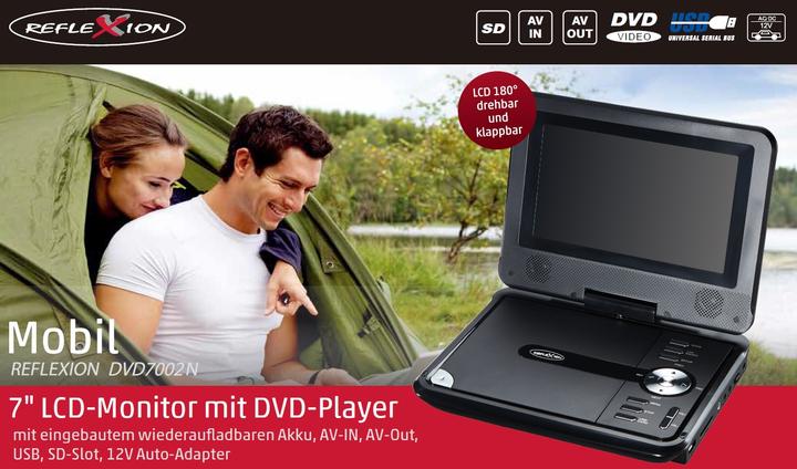Produktbild Reflexion DVD7002N (Tragbarer DVD-Player)